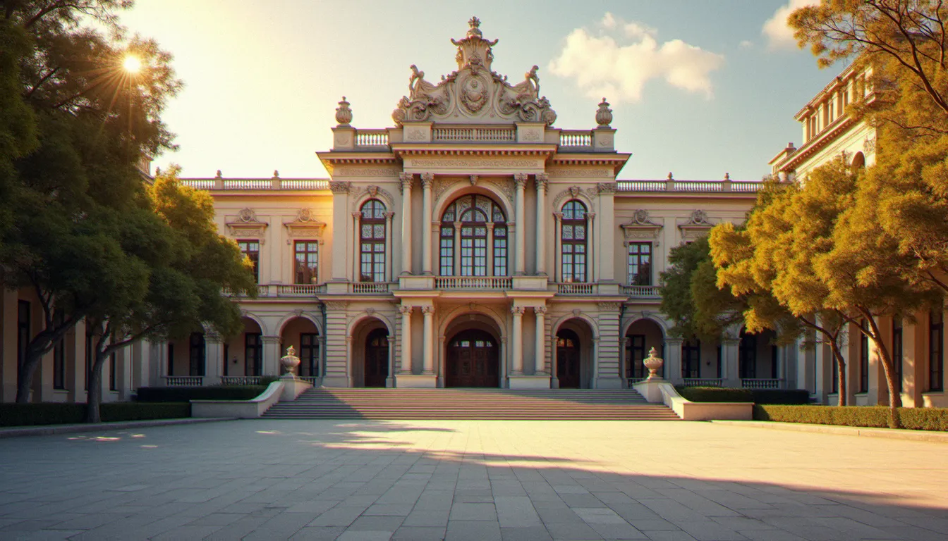 Façade du Grand Casino de Vichy, lieu du vote des actes constitutionnels du régime de Vichy le 10 juillet 1940