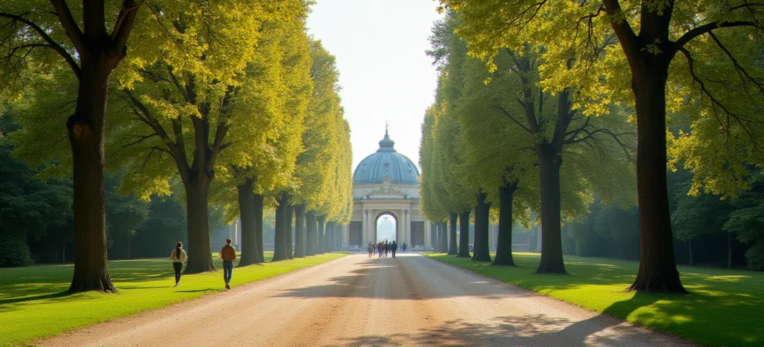 Promenade dans le parc des Sources et sa galerie couverte, un point de départ idéal pour visiter Vichy